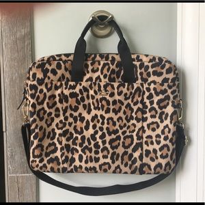 Kate Spade leopard laptop case